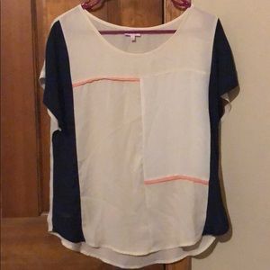 Stitch Fix Pixley short sleeve blouse